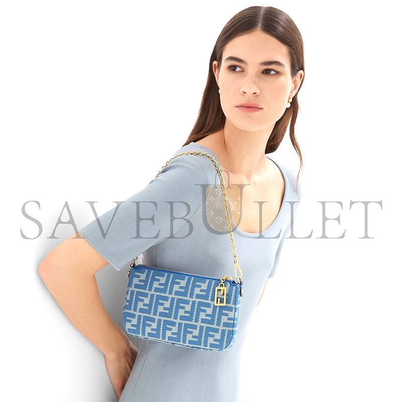 FENDI BAGUETTE POUCH 8BS073AUNJF1SKL (20*12*3cm)